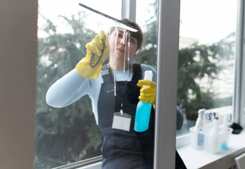 Nettoyage de vitres intérieures et extérieures à Arbus